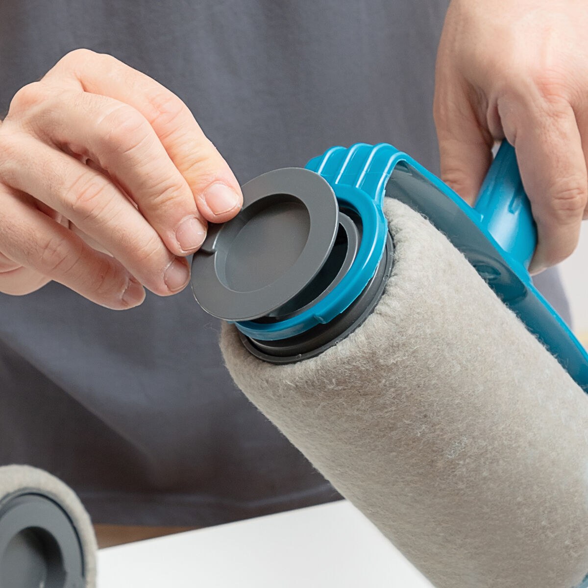 Set of refillable, Anti-drip Paint Rollers Roll'n'paint 5 Pieces