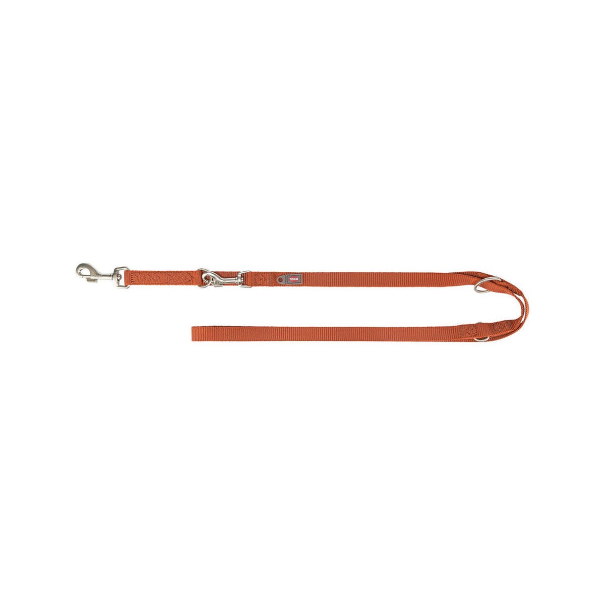 Adjustable dog leash Premium Orange M/L