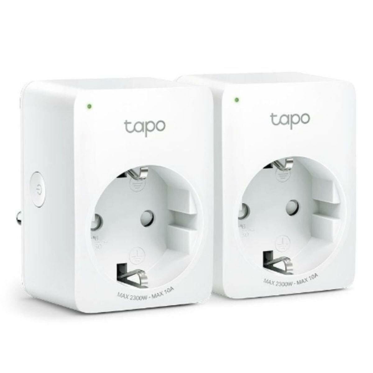 Smart Plug P100 Wi-Fi 220 V 220-240 V 13 A 10 A White (2 Units)