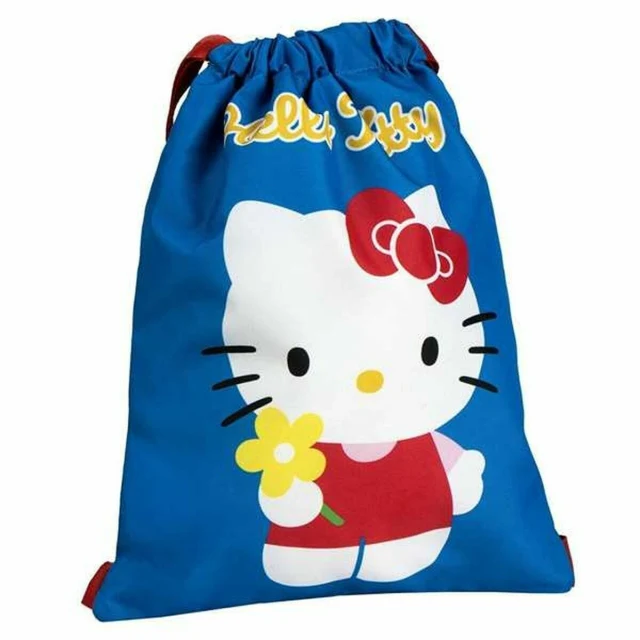 Backpack with Strings Blue 27 x 33 cm