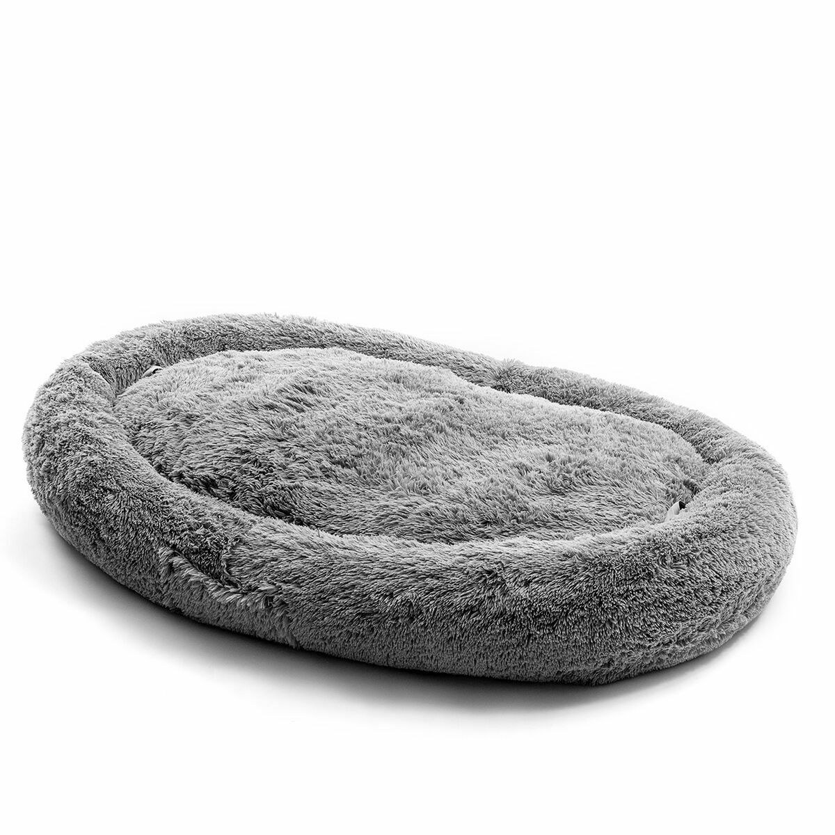 Human Dog Bed XXL Grey