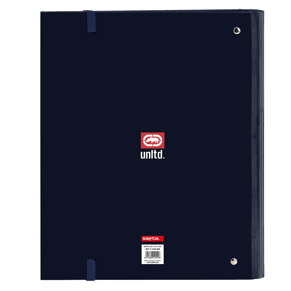 Ring binder Peaks Navy Blue (27 x 32 x 3.5 cm)
