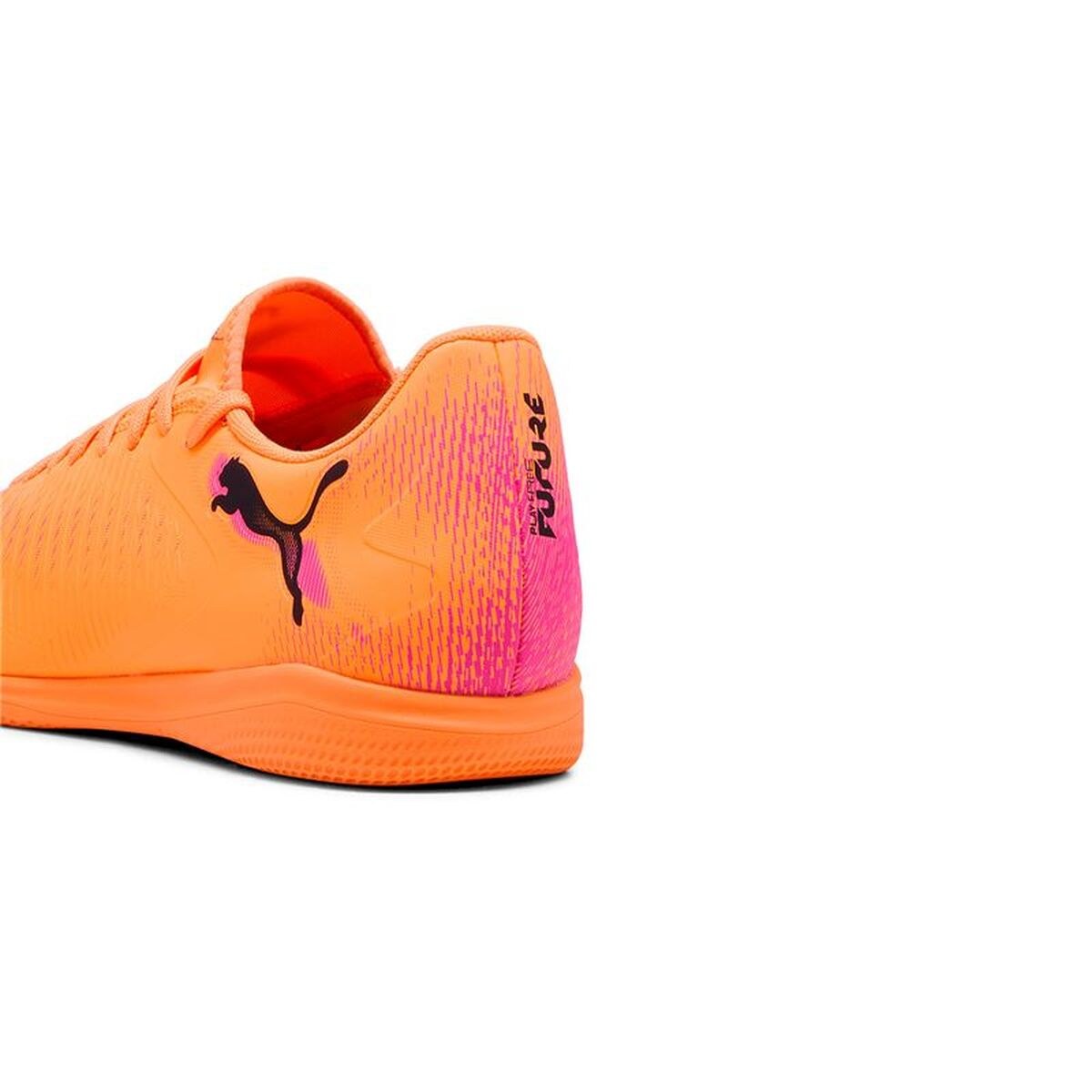 Adult's Indoor Football Shoes Future 8 Play IHeat Fire Orange