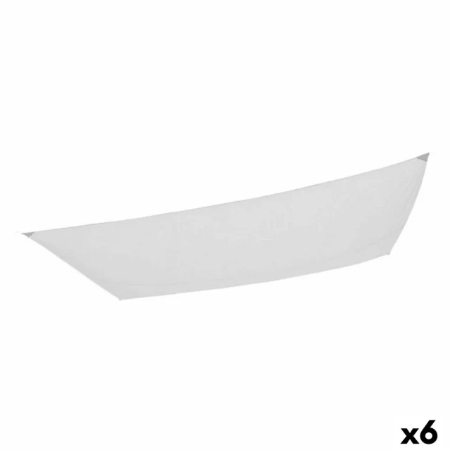 Shade Sail White 200 x 0,5 x 300 cm Rectangular (6 Units)
