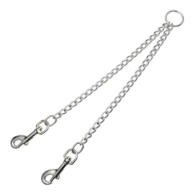 Coupling for 2-dog lead 3mm x 35 cm