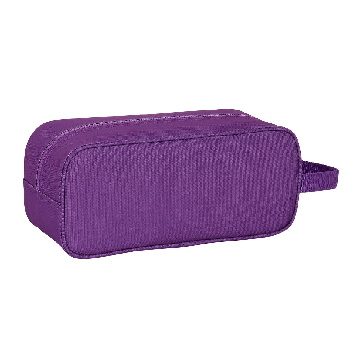 Travel Slipper Holder White Purple 34 x 15 x 14 cm