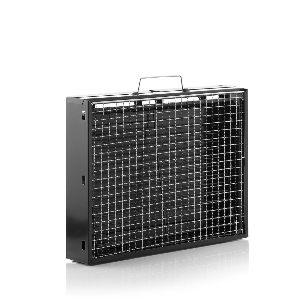 Folding Portable Barbecue for use with Charcoal V0103439 Black (Refurbished A)