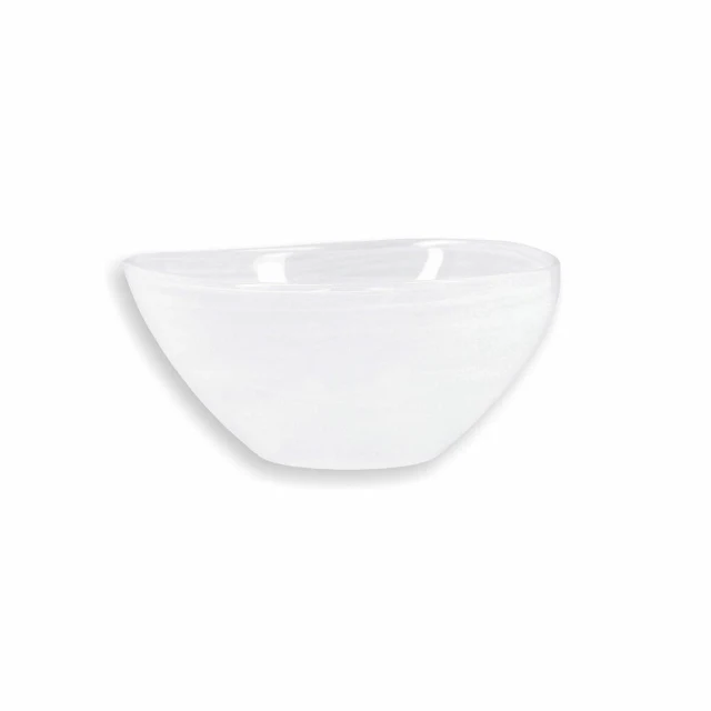 Salad Bowl Boreal Ø 14 cm White Glass (6 Units) (Pack 6x)
