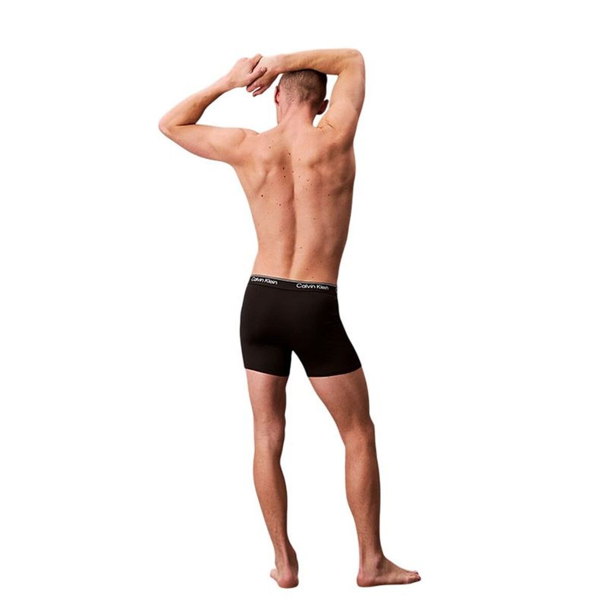 Men's Boxer Shorts Black 3 Pieces
