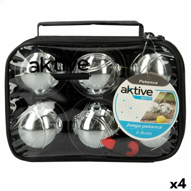 Boules Set 6 Balls Metal Chrome-plated steel (4 Units)