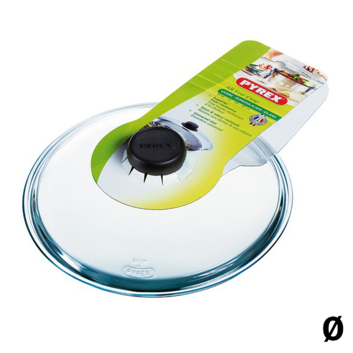 Pan lid All For One Transparent Glass