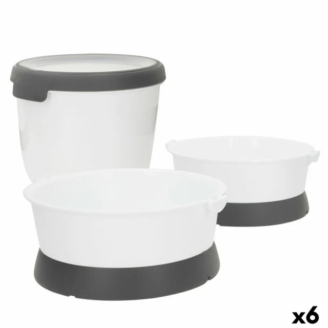 Folding Pet Bowl Plastic 19 x 8 x 18 cm (6 Units)