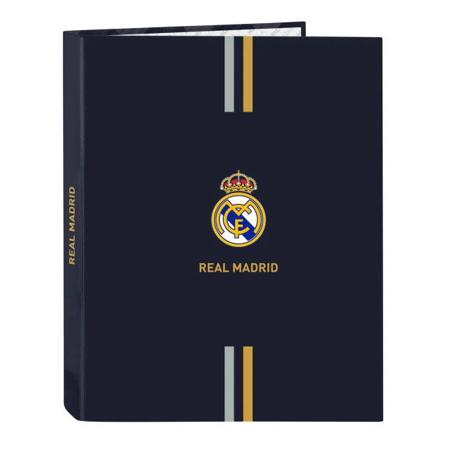 Ring binder Navy Blue A4 26.5 x 33 x 4 cm