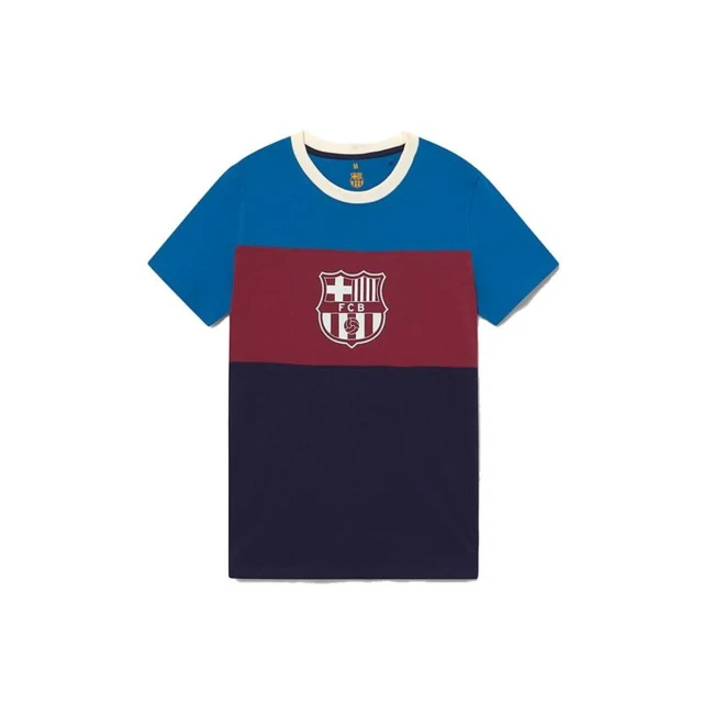 Men's Short-sleeved Football Shirt Tricolor