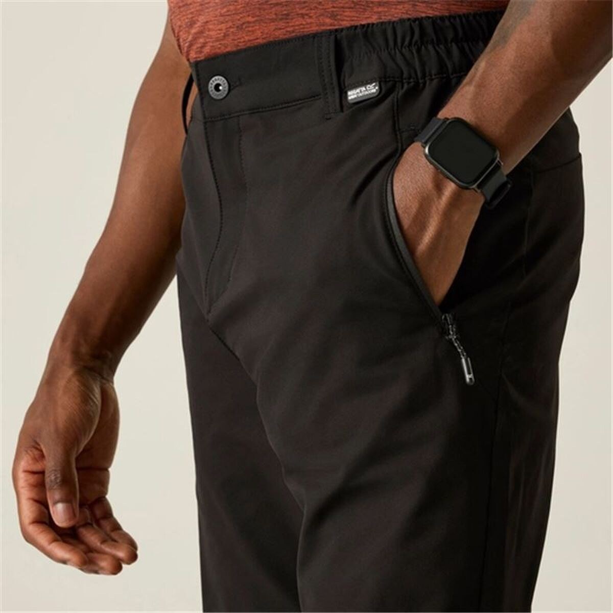 Long Sports Trousers Montorn Black