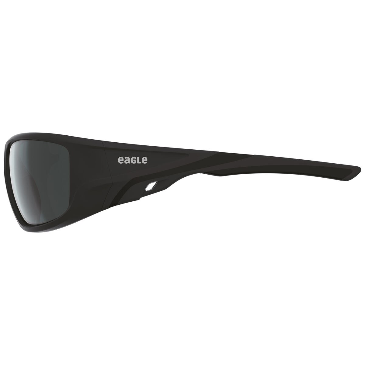 Safety glasses EDGE Black Polycarbonate Plastic
