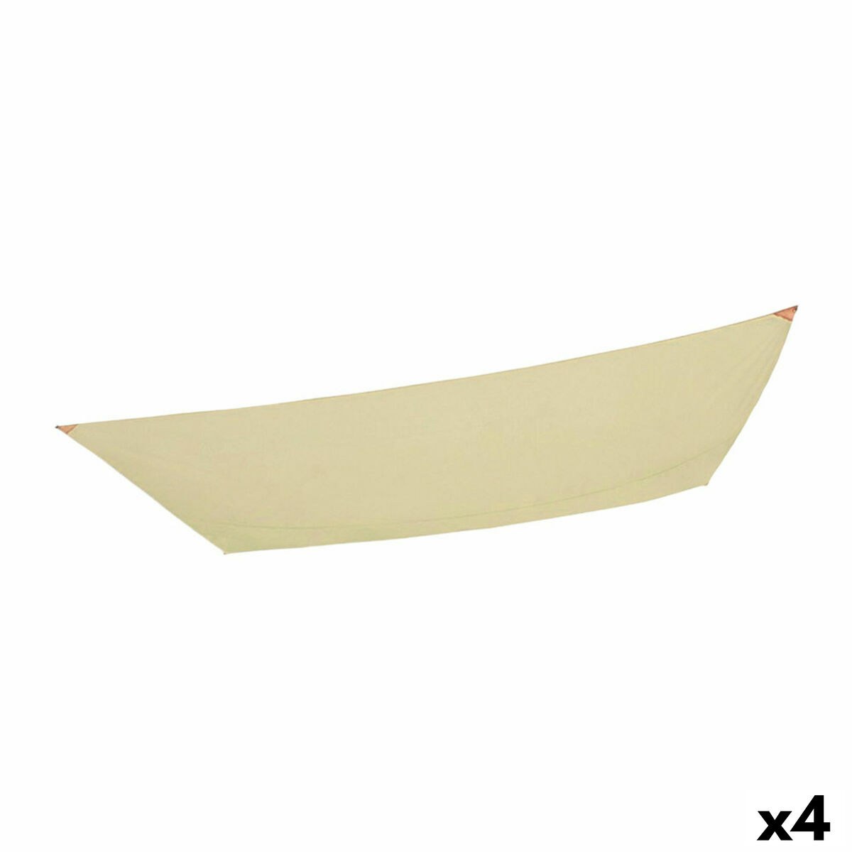Shade Sails Triangular Cream 200 x 0,5 x 300 cm (4 Units)
