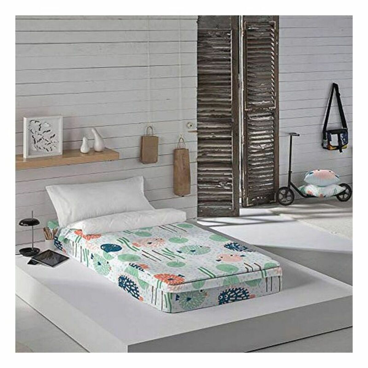 Quilted Zipper Bedding Balloon Fish 90 x 190 cm (Single)