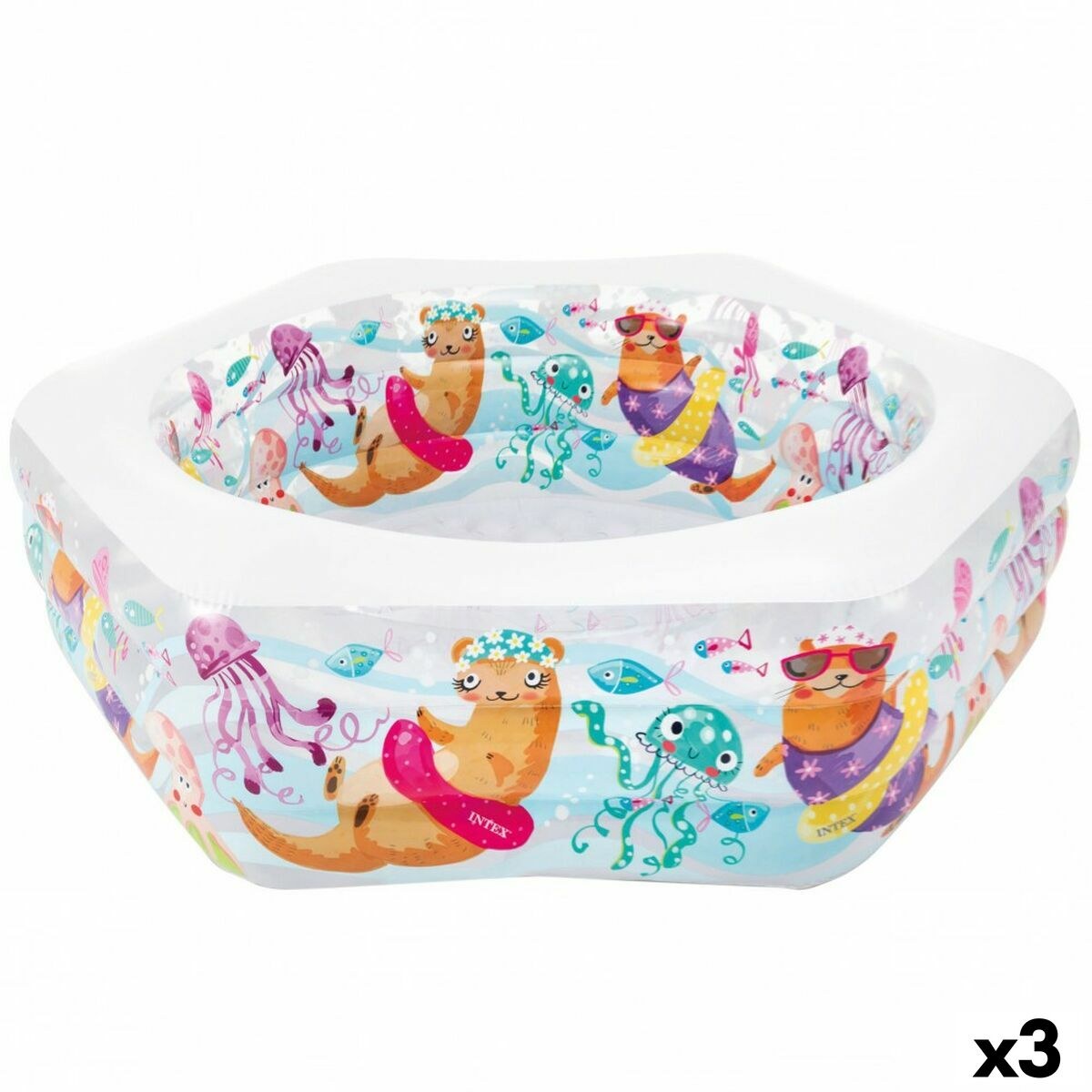 Inflatable pool Acuario 510 L 191 x 61 x 178 cm (3 Units)