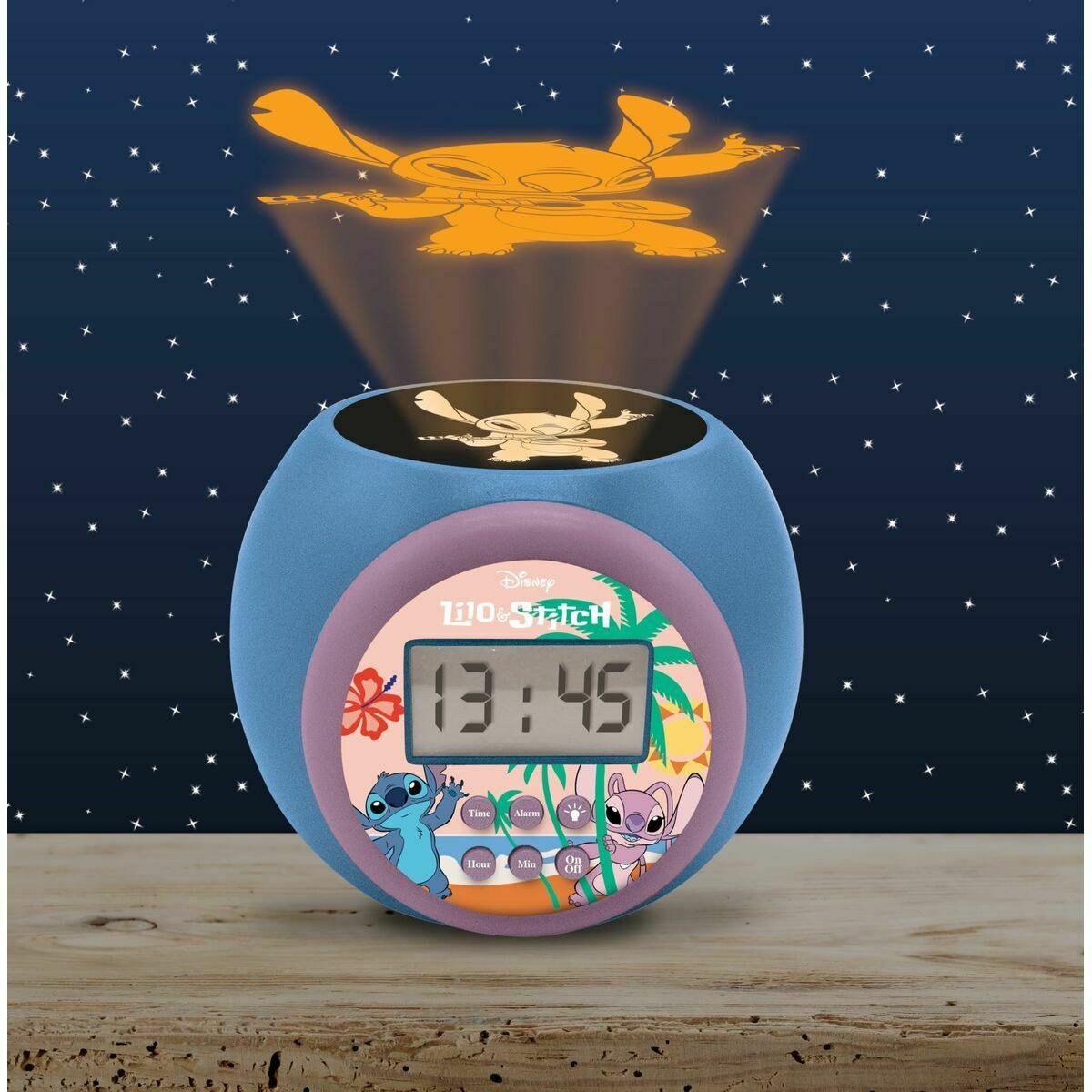 Radio Alarm Clock with LCD Projector Stitch