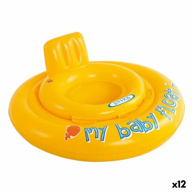 Baby float Yellow 70 x 25 x 70 cm (12 Units)