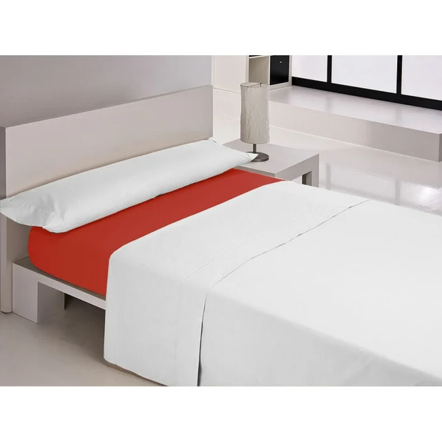 Fitted bottom sheet MIX COLORS Red King size 160 x 200 + 30 cm