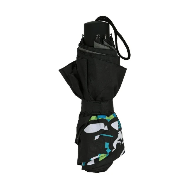 Foldable Umbrella Green bali Black (Ø 98 cm)