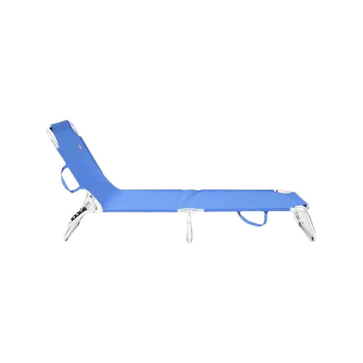 Beach sunbed Blue 188 x 58 x 24 cm