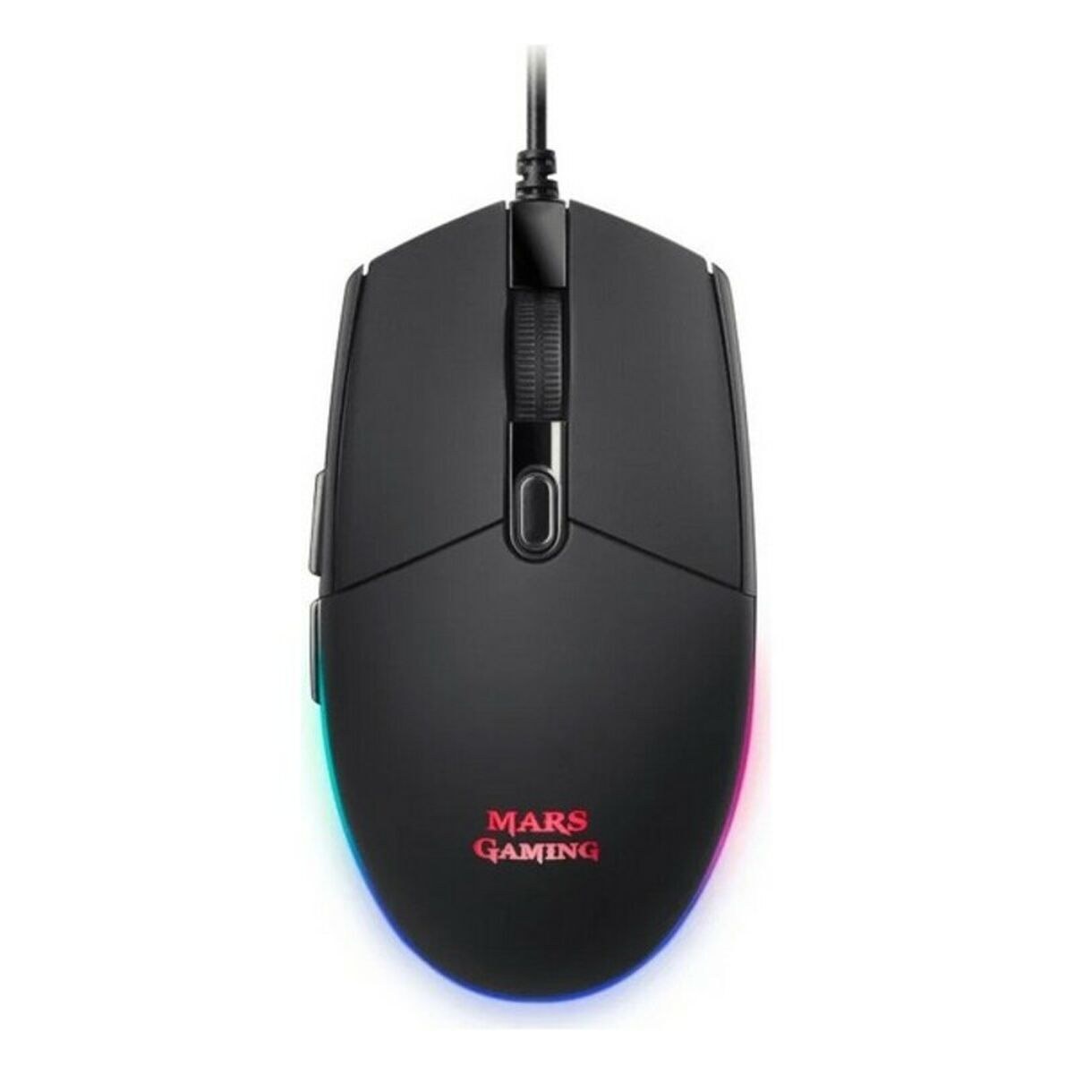 Keyboard with Gaming Mouse MCPTKLES Black Spanish Qwerty
