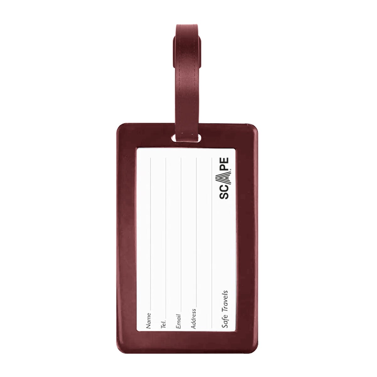 Suitcase Identification Tags Red