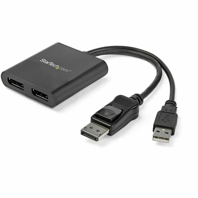 Splitter DisplayPort MSTDP122DP Black 4K Ultra HD
