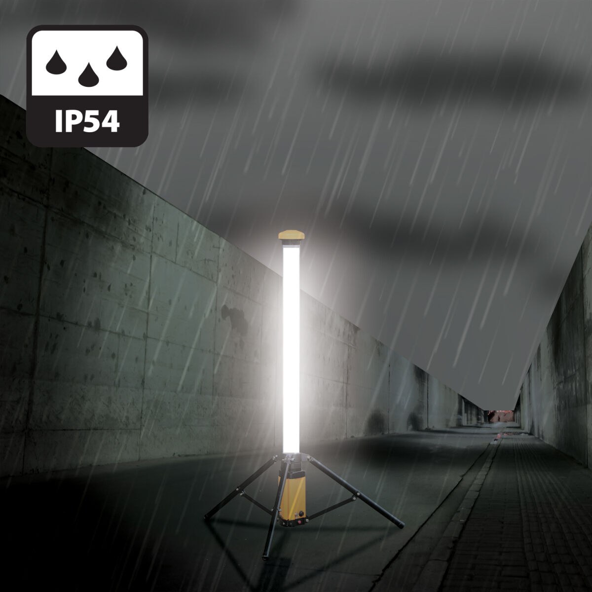 LED spotlight 54 W 6400 K 6000 lm Tripod 360º