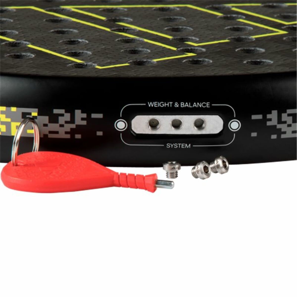 Padel Racket adipower Multiweight Black