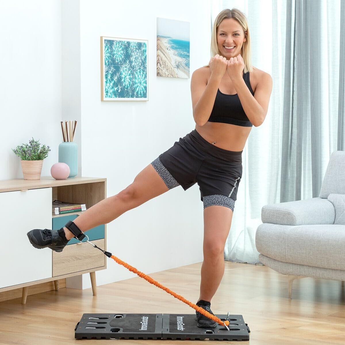 Integrated Portable Training System with Exercise Guide (Refurbished A)