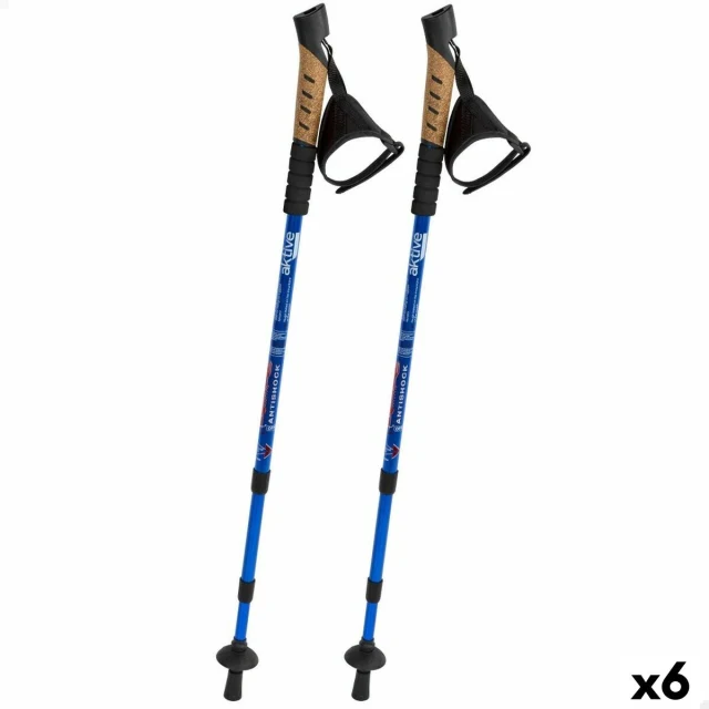 Set of 2 trekking poles 5 x 135 x 5 cm (6 Units)