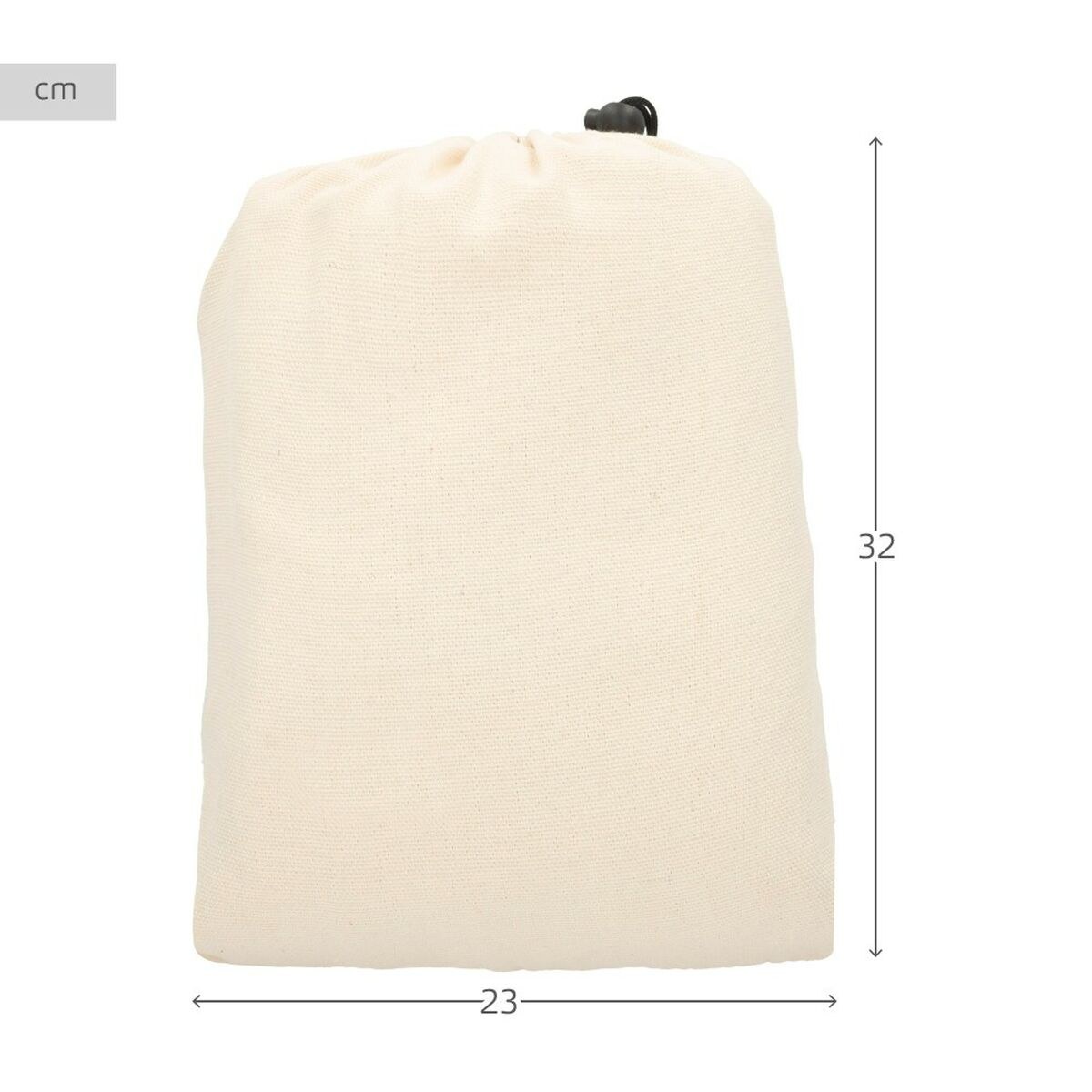 Hanging Hammock Beige 220 x 150 cm (2 Units)