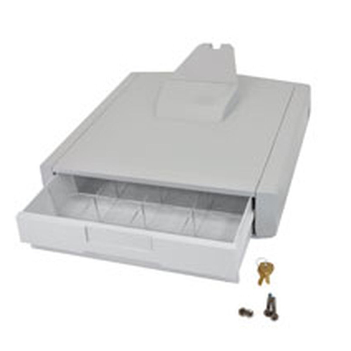Cash Register Drawer 97-863 White Grey