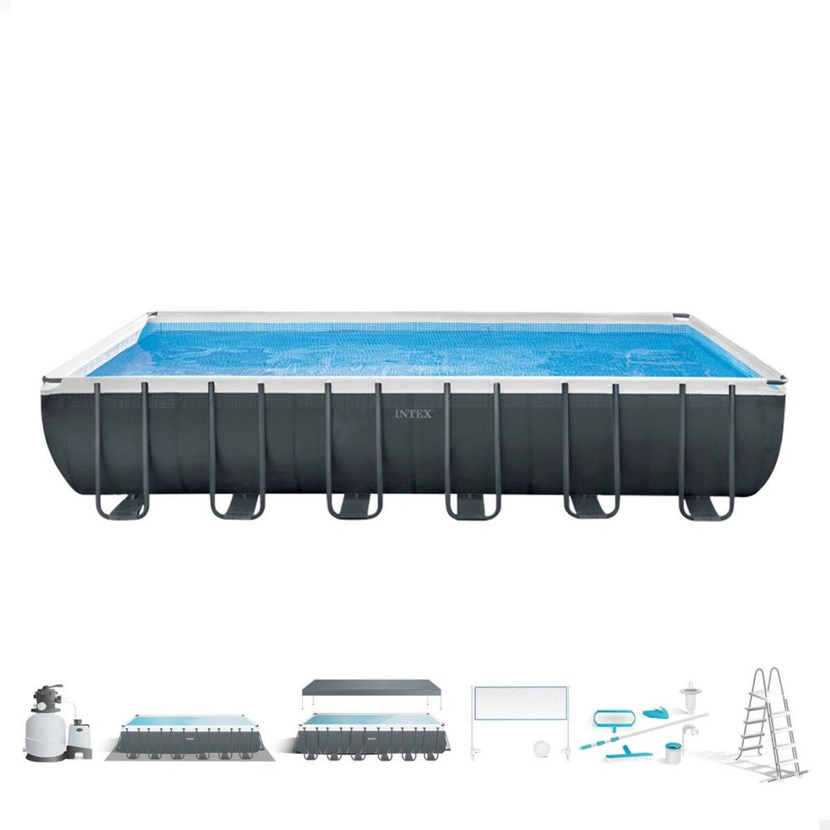 Removable pool 732 x 132 x 366 cm