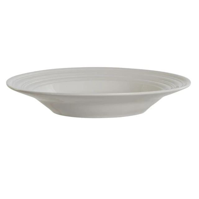 Deep Plate White Porcelain 20 x 20 x 3 cm
