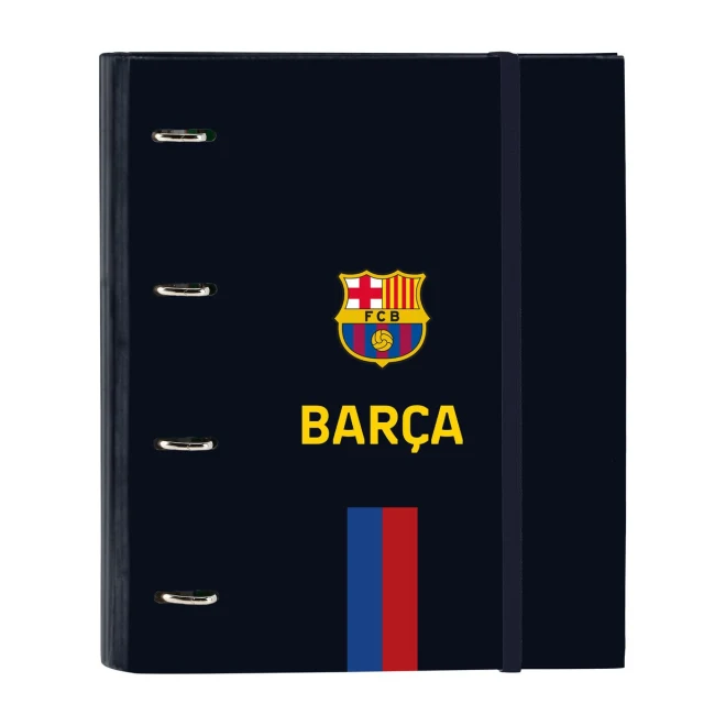 Ring binder Maroon Navy Blue 27 x 32 x 3.5 cm