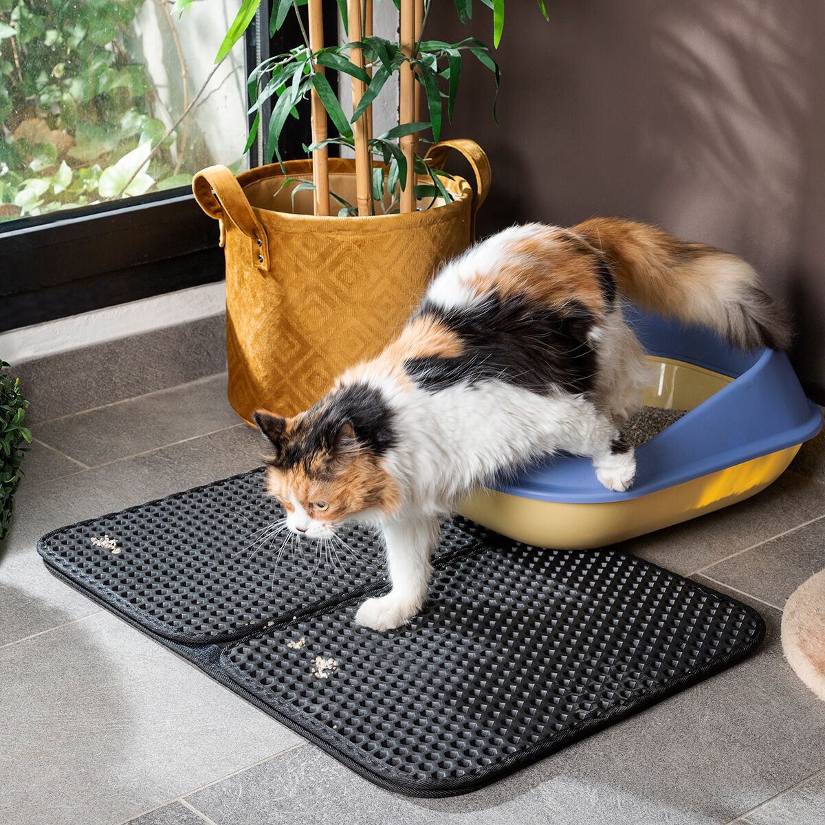 Cat Litter Tray Mat Clikatt