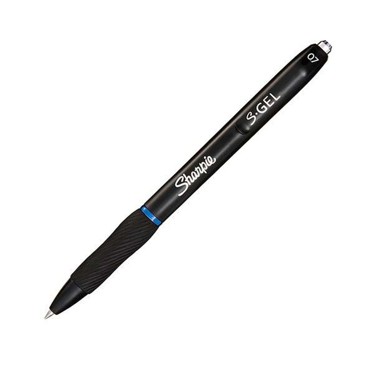 Gel pen 2136600 Blue Black (12 Units)