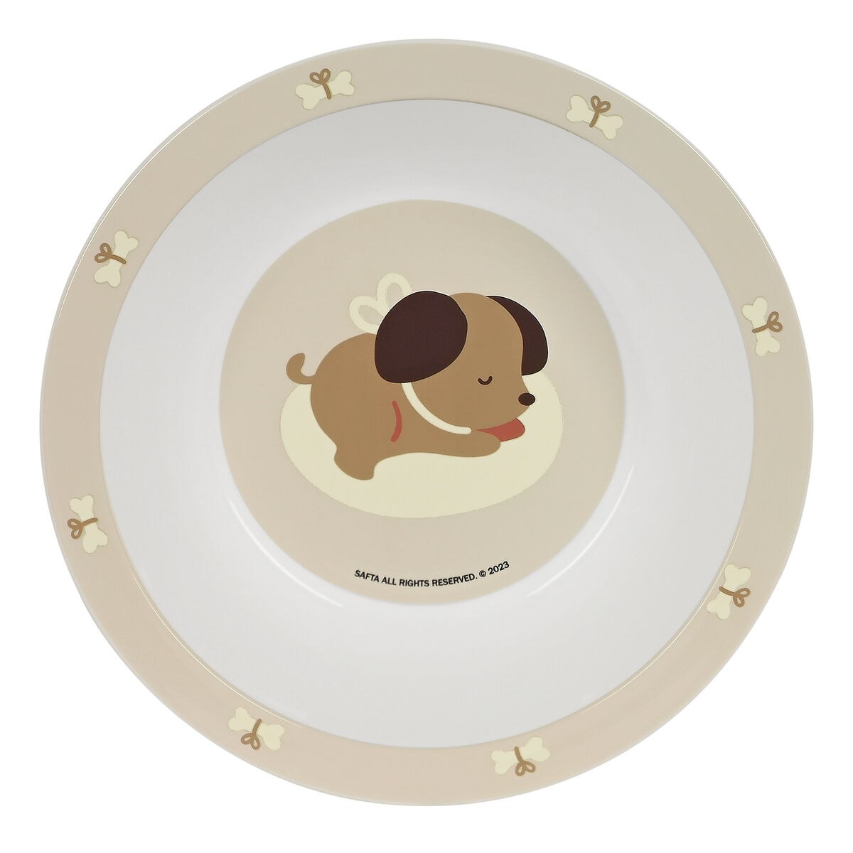 Dinnerware Set Puppy 22.5 x 26 x 5.5 cm (4 Pieces)