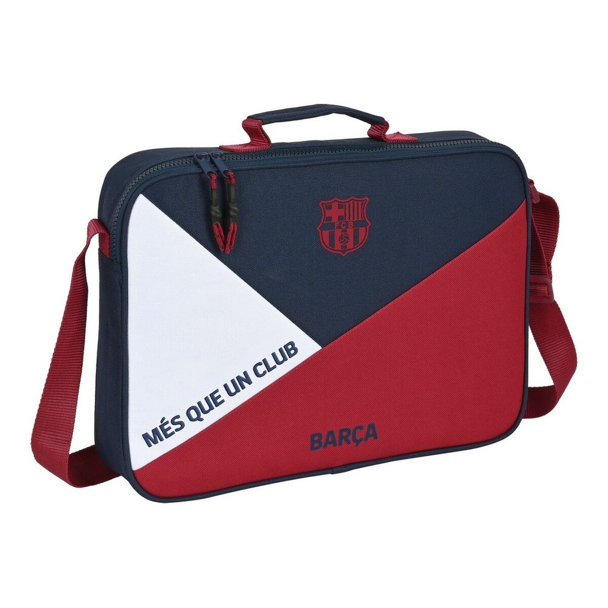School Satchel Corporativa Blue Maroon (38 x 28 x 6 cm)
