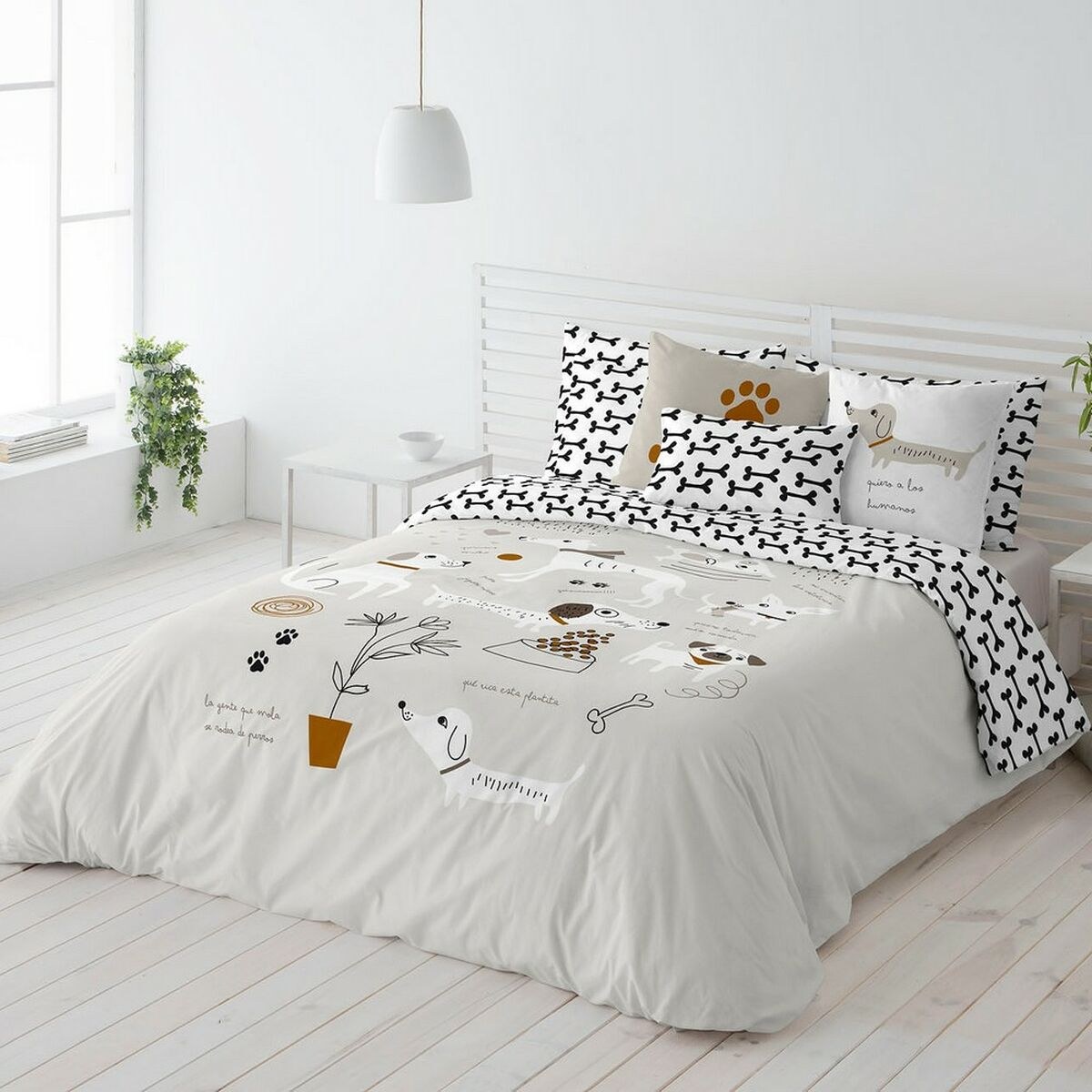 Nordic cover Dogs Super king (260 x 220 cm)
