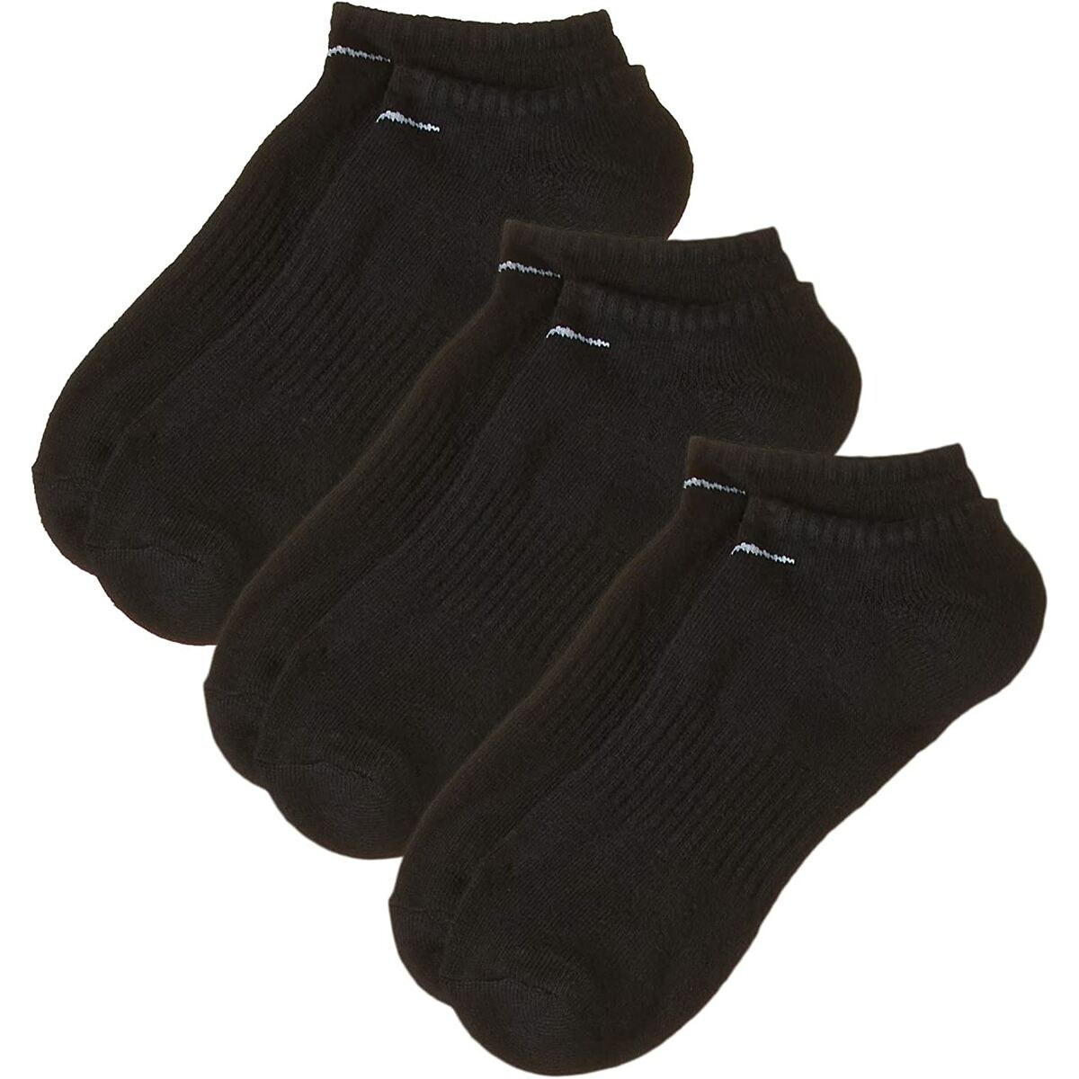 Ankle Sports Socks EVERYDAY SX7673 010 Black 3 pairs