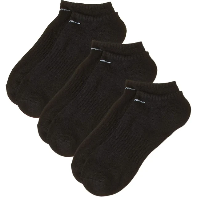 Ankle Sports Socks EVERYDAY SX7673 010 Black 3 pairs