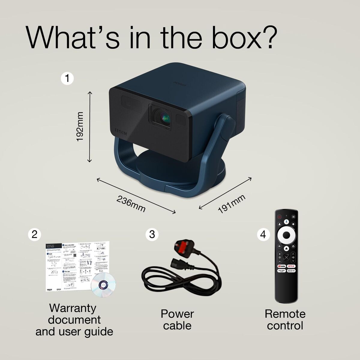 Projector V11HB38440 Full HD 1920 x 1080 px