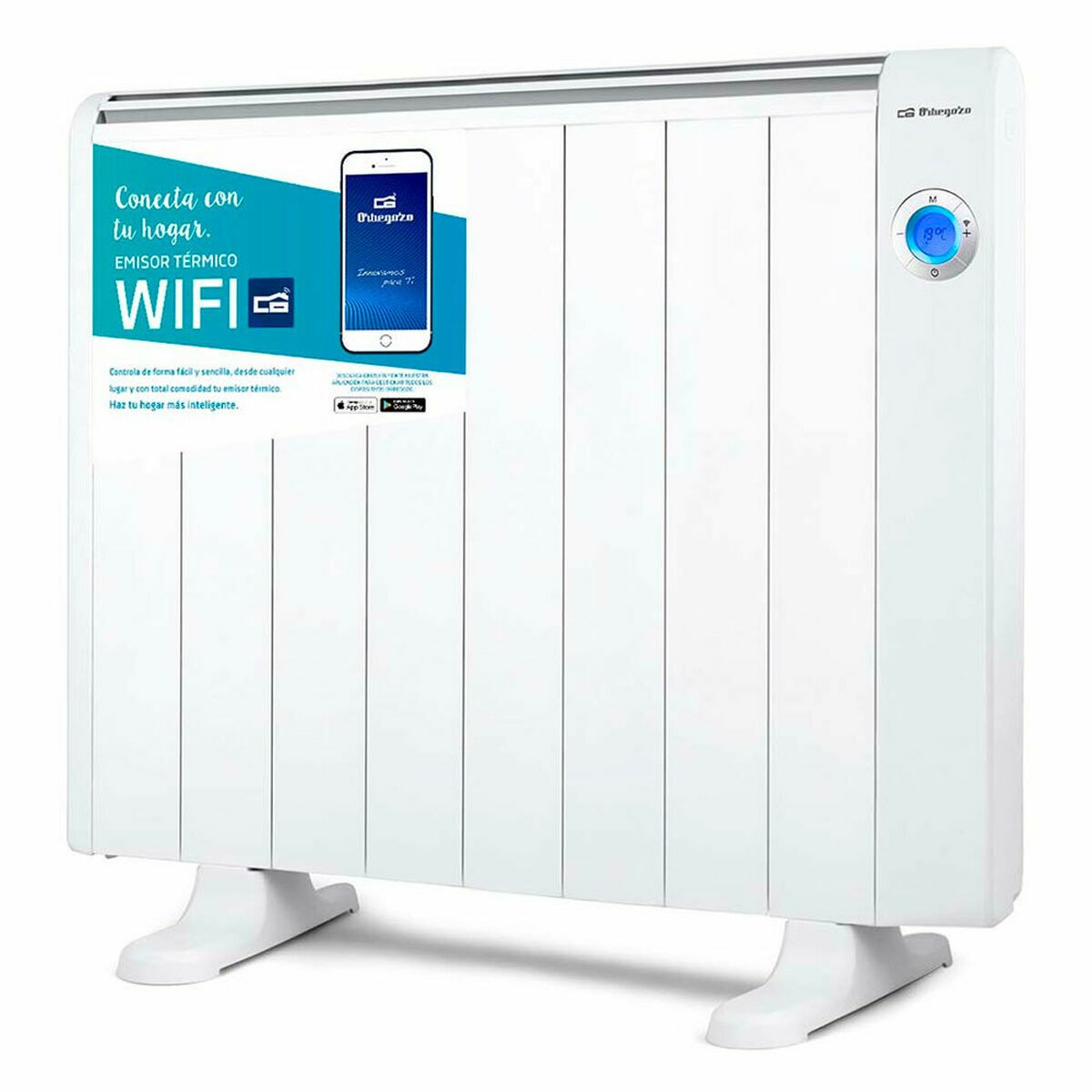Digital Heater RRW 1500 White 1500 W