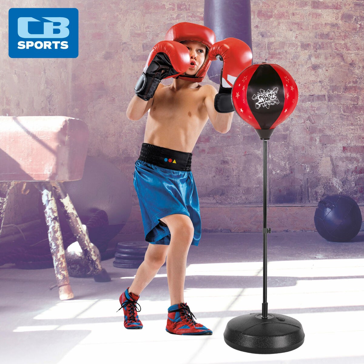 Children's Inflatable Boxing Punchbag with Stand